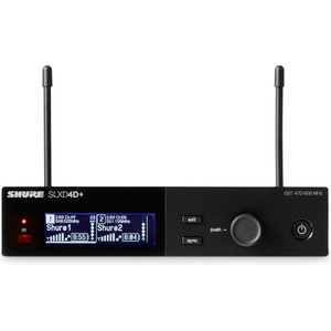 Shure slxd4d+-g65 Двоен безжичен приемник
