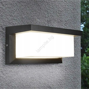 BOWI LED димируемо стенно осветително тяло NEELY 1xE27/6W/230V 2700-6500K IP54 антрацит (LEDBW0296E)