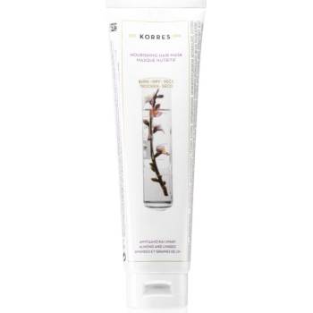 KORRES Almond & Linseed подхранваща маска за суха и увредена коса 125ml