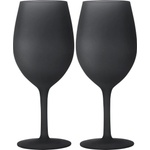 Brunner Wineglass Blacksatin - 2 бр. Цвят: черен