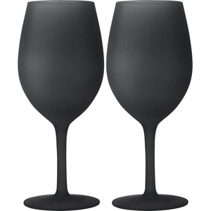 Brunner Wineglass Blacksatin - 2 бр. Цвят: черен