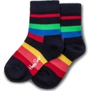 Happy Socks Sada 2 párů dětských vysokých ponožek