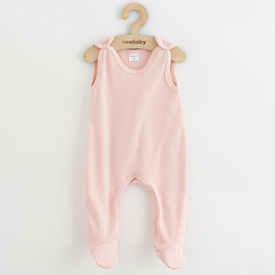 NEW BABY Dojčenské dupačky Classic II ružové