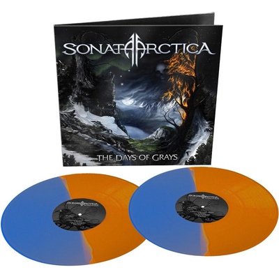 SONATA ARCTICA - The days of grays 2 LP BLUE/ORANGE BI-COLOURED VINYL