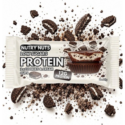 Proteinové košíčky Cookies & cream 2 x 21 g