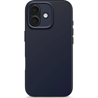 Decoded antimicrobial silicone backcover for iphone 17 - true navy (k-d25ipo17bcs9ty)