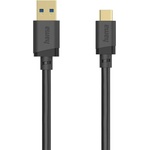 Hama Кабел USB-C - USB- А мъжко, USB 3.2 Gen 1, 0.25 м, 5Gbit/s (202004)