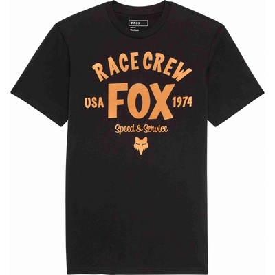 Fox tričko Slogan S Prem Tee Black 001