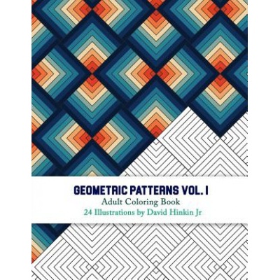 Geometric Patterns - Adult Coloring Book Vol. 1 - Inkcartel