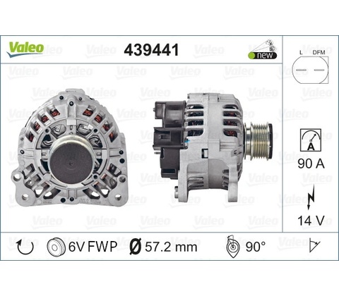 Alternátor VALEO 439441