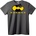 NOONEBRAND Тениска BADMAN - Пародия на Batman - XS, Black