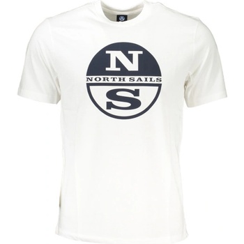 North sails Мъжка тениска с къс ръкав north sails, Цвят Бял (902833000_bi0101)