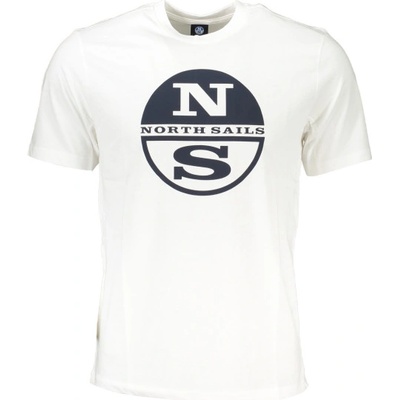North sails Мъжка тениска с къс ръкав north sails, Цвят Бял (902833000_bi0101)