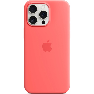 Apple iPhone 15 Pro Max MagSafe Silicone Cover guava (MT1V3ZM/A)