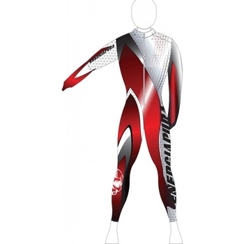 Energiapura Line Racing Suit JR Červená Bílá
