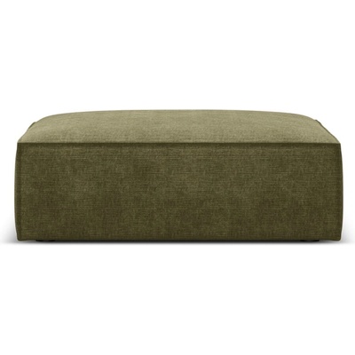 Mazzini Sofas Зелена шенилова табуретка Vanda - Mazzini Sofas (MAZ_POUF_142_F1_VANDA3)