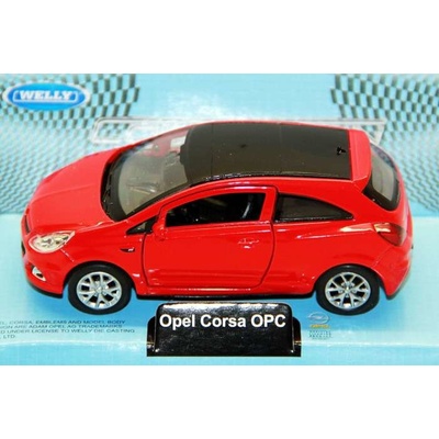 Welly Opel Corsa OPC červená 1:34
