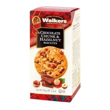 Walkers Hazelnut & Chocolate Chunk 150 g