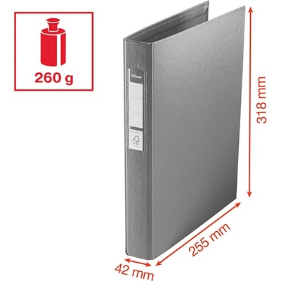 Esselte Standard Vivida kroužkový pořadač 4 kroužky A4 4,2 cm modrý