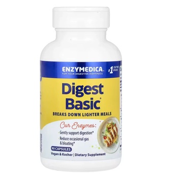 Enzymedica Digest Basic, Храносмилателни ензими, 90 капсули