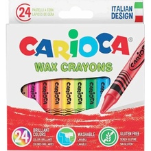 Carioca voskové pastelky Wax Maxi 24 ks