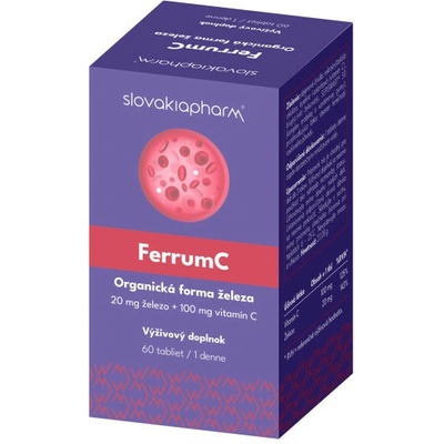 Slovakiapharm FerrumC 60 tabliet