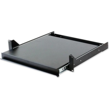 TECHLY I-CASE TRAY-5-BK 2U 400mm 19" рафт за изтегляне черен (I-CASE TRAY-5-BK)