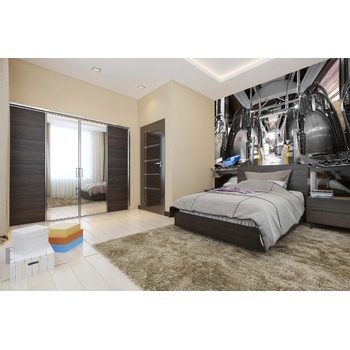 DIMEX ART s. r. o Самозалепваща се флизелинова фототапета разглобяване на автобус 375 x 250 см