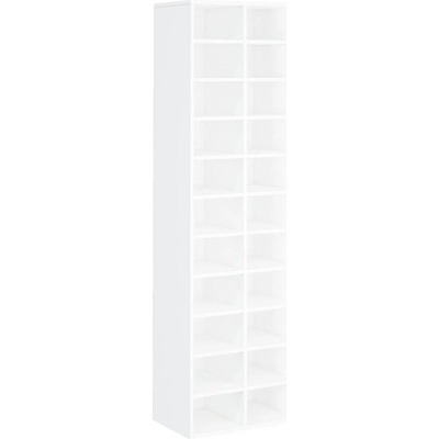 VidaXL Bílý 54 X 34 X 183 cm bílý 800369