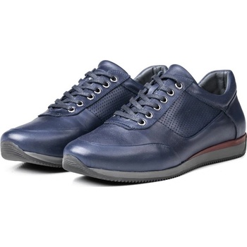 Ducavelli Мъжки обувки от естествена кожа - Тъмносини #316883 (316883_Тъмносин)