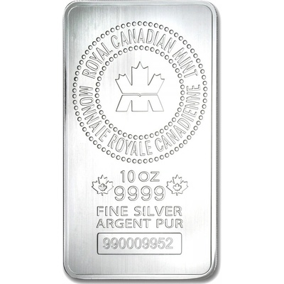 Royal Canadian Mint Striborný zliatok 10 oz