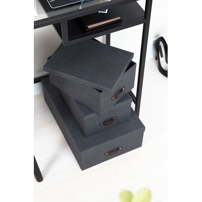 Bigso Box of Sweden Комплект кутии за съхранение Inge (3 броя) (8113C6849LEA648)