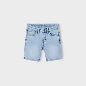 Mayoral Бермуди soft denim 5джоба в избелен нюанс за мини момче Майорал