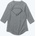 Diamond tričko Linear Script Heather Grey