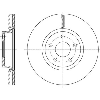 Brzdový kotúč REMSA 61562.10