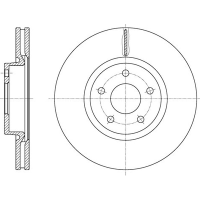 Brzdový kotúč REMSA 61562.10