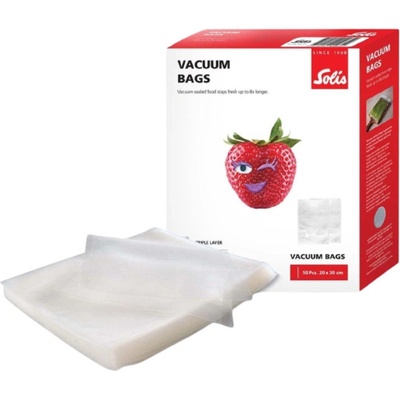 Solis Комплект вакуумни торби Solis - 50 броя, 20 x 30 cm, BPA Free (92261)