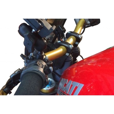SEFIS Adventure 50 nádstavce 28,6/28,6 mm Ducati Farba nastavcou Strieborná