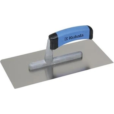 Kubala 0206 - Hladítko 270 x 130 mm hladké zaoblené rohy, NEREZ 0,7 mm, bi-plastová rukojeť 2K