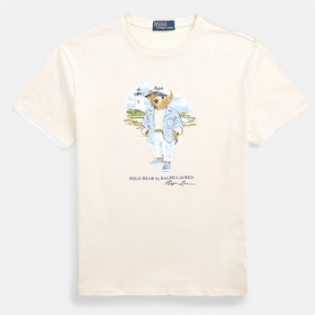 Ralph Lauren Блуза с яка Polo Ralph Lauren Custom Slim Fit Polo Bear Jersey T-Shirt - Nevis Bear