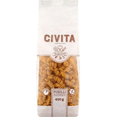Civita Bezlepkové kukuřičné těstoviny Fusilli 450 g