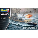 Modely Revell Plastic ModelKit loď Battleship Bismarck 1:350