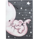Ayyildiz Розово-сив детски килим 140x200 cm Kids - Ayyildiz Carpets (KIDS1402000560PINK)
