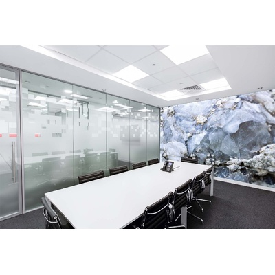 DIMEX ART Самозалепваща се флизелинова фототапета необработено полускъпоценни камъни 375 x 250 см