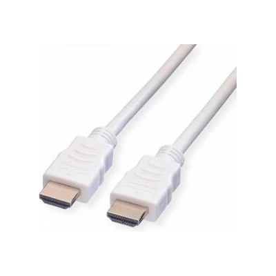 Roline Кабел Roline 11.99. 5706, от HDMI(м) към HDMI(м), 7.5m, бял, 11.99. 5706