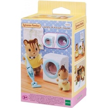 Sylvanian Families 5445 Nábytek automatická pračka a vysavač