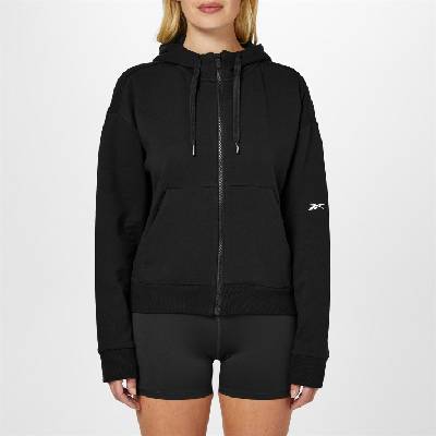 Reebok Суичър Reebok Women's Dreamblend Cotton Zipped Performance Hoodie - Black
