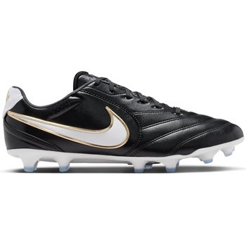 Nike Футболни бутонки Nike Mens Nike Tiempo Ligera Pro Firm Ground Football Boots - Blk/Wht/Gold