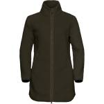 Jack Wolfskin Дамско поларено яке Jack Wolfskin Women's High Curl Coat Fleece jacket - Obsidian Moss - размер XL (105-6295-0215)