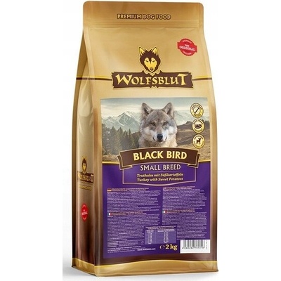Wolfsblut Black Bird Adult Small morčacie & batáty 2 kg